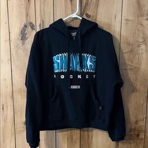 NHL Black CCM Authentic Hoodie